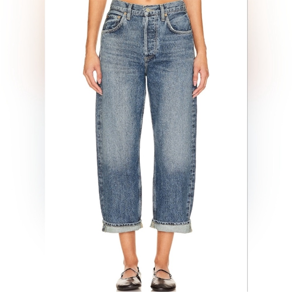 Citizens of humanity dahlia bow leg baby doll denim jeans